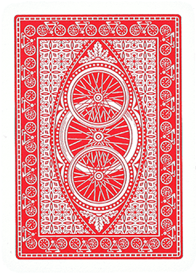 Playing card-back
